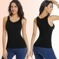 Women's Seamless Shapewear Tank Top Compression Undershirt With Built