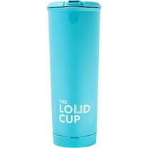 The LoudCup 20 oz Tumbler with Integrated Stadium Horn (BlueJay Blue) - Worlds Loudest Cup for Noisy Fans & Game Day