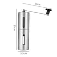 thumbnail image 2 of Maquina Molino De Cafe Manual Acero Inoxidable Zefei Wu  9024735062110, 2 of 5