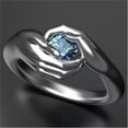 thumbnail image 4 of Fashion Jewelry Hand 925 Silver Rings Cubic Zircon for Women/Men Sz 6-10, 4 of 8