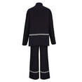 thumbnail image 4 of Aofany Women's 2 Piece Outfits Solid Sweatsuits Long Sleeve Pullover Sweatshirt Wide Leg Pants Tracksuit Set Lounge Set, 4 of 5