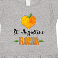 thumbnail image 4 of Inktastic St. Augustine Florida Orange in Heart Girls Toddler Dress, 4 of 5