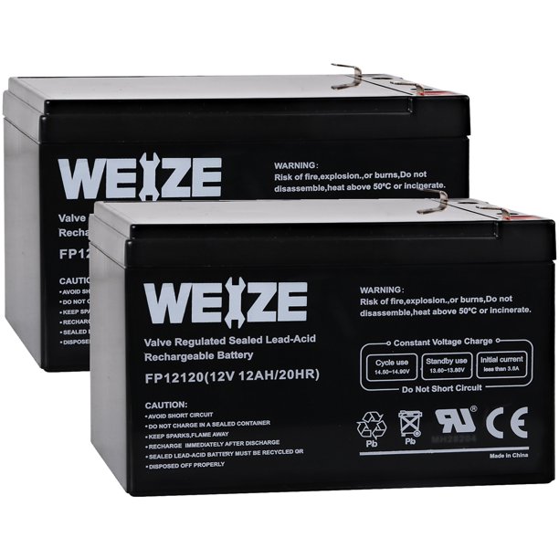 12V 12AH Hoveround Activa Mini Wheelchair Replacement SLA Battery 2