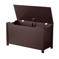 thumbnail image 6 of Homy Casa Kids Toy Storage Cabinet with Safety Hinged Lid, Gray Wood Accent Chest, 6 of 8