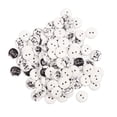 thumbnail image 1 of 500Pcs Round Knitting Buttons, Novelty Cartoon Patterns Wood Buttons For Kids Clothes Bag Craft 15mm, 1 of 8
