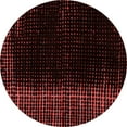 thumbnail image 1 of Ahgly Company Indoor Round Abstract Red Modern Area Rugs, 8' Round, 1 of 4