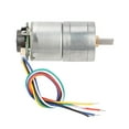 thumbnail image 1 of Motor de Engranje Codificador de CC, Motor de Reducció de Velocidad de metal GM25,310 de 12 V Cable Con, Bobina de Alambre de Cobre Puro, Engranje de Metal, Resistente Al, 1 of 7