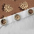 thumbnail image 4 of Feelyou Kawaii Cartoon Strawberry Blackout Curtains Set of 2 (52x84 Each), Fashion Leopard Cheetah Print Window Curtains, Teens Kids Boys Girls Curtains and Drapes, Window Curtains Bedroom Decor, 4 of 6
