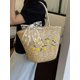 thumbnail image 2 of Bolso de Paja Btafrte Verano con Bordado Limón Compras Femenino Cierre, 2 of 9