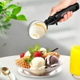 thumbnail image 2 of Small Cookie Scoop Set Include TSP / TSP / TSP Cookie Dough Scoops Ice Cream Scoopers Stainless Steel Cookies Scoops for Baking Good Soft Grips Quick Trigger Release, 2 of 9