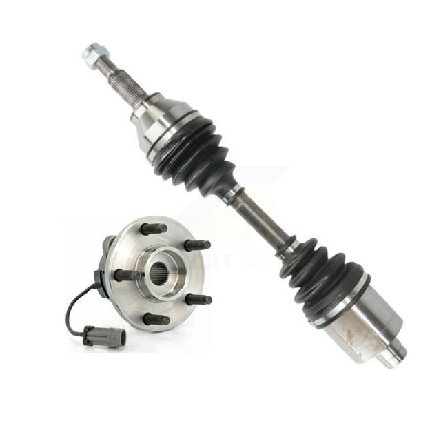 Kugel Front Left (Driver Side) CV Axle Drive Shaft and Complete Wheel Hub Bearing Assembly Kit for Car Chevrolet HHR Reuse inner stub from original axle KN7-100098