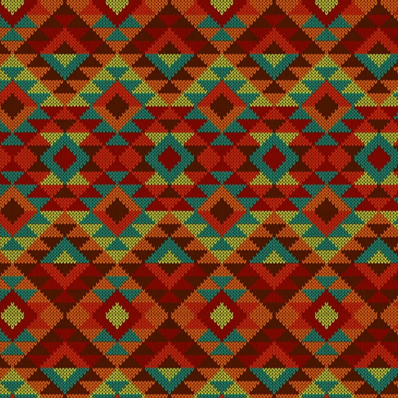 David Textiles 60" x 1.5 yard Brushed Fleece Block Argyle Fabric Precut