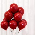 thumbnail image 1 of Globo de látex de Metal alto en forma de corazón, decoración de escenario de propuesta de fiesta de cumpleaños, globo de helio dorado púrpura, 12 pulgadas, 1 of 4