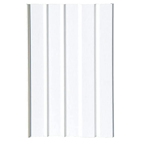 Mobile Home Skirting Vinyl Underpinning Panel White 16" W x 28" L (Pack of 8)