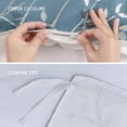 thumbnail image 4 of 100% Cotton Duvet Cover Set Queen Size, Natural Twigs Pattern Duvet Cover with, 4 of 9