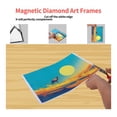 thumbnail image 5 of 2Pack Diamond Art Frames,13.8x9.8In Black Magnetic Diamond Frames,Diamond Art Frame Self-Adhesive for Wall Door Decor, 5 of 6