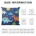 thumbnail image 5 of Nawypu  Pillowcase Standard Size Dinosaur Cartoon Reversible Pillowcase - Double Sided -  Bedding Pillowcase, 5 of 5