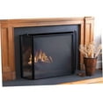 thumbnail image 2 of Plow & Hearth Classic Tri-Fold Flat-Guard Fireplace Fire Screen, in Black, 2 of 2