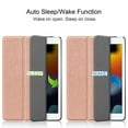thumbnail image 3 of FIEWESEY for iPad 9th/ 8th/ 7th Generation Case 10.2 Inch (2021/2020/2019 Release), 10.2 iPad Case 9th/ 8th/ 7th Gen Cover, Slim Smart Cover with protective Hard Shell Back (Rose Gold), 3 of 7