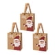 thumbnail image 2 of 3 bolsas de regalo navideñas Kraft con asas, bolsas de golosinas, cajas, bolsas de regalo Papá Noel, 2 of 9