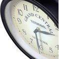 thumbnail image 2 of Reloj de pared Reloj de jardín de hierro forjado Reloj de estación de 2 lados Hecho a mano Grand Central Terminal New Yo Hy, 2 of 4