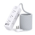 thumbnail image 1 of Cable de extensión, protector contra sobretensiones, regleta de alimentación de 15 pies con 9 enchufes, 1 of 8