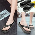 thumbnail image 5 of Cyiecw Women Comfortable Flip Flops Thick Soled Thong Slippers Soft Beach Pool Sandals, 5 of 7