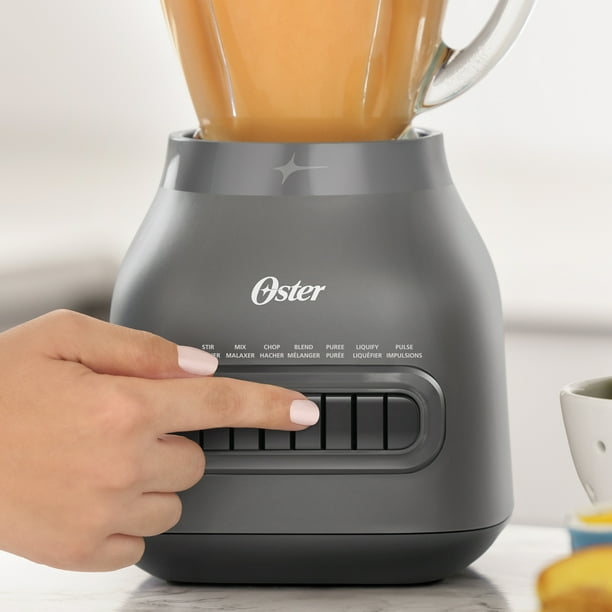 Oster Easy-to-Clean Blender with 6-Cup Boroclass Glass Jar
