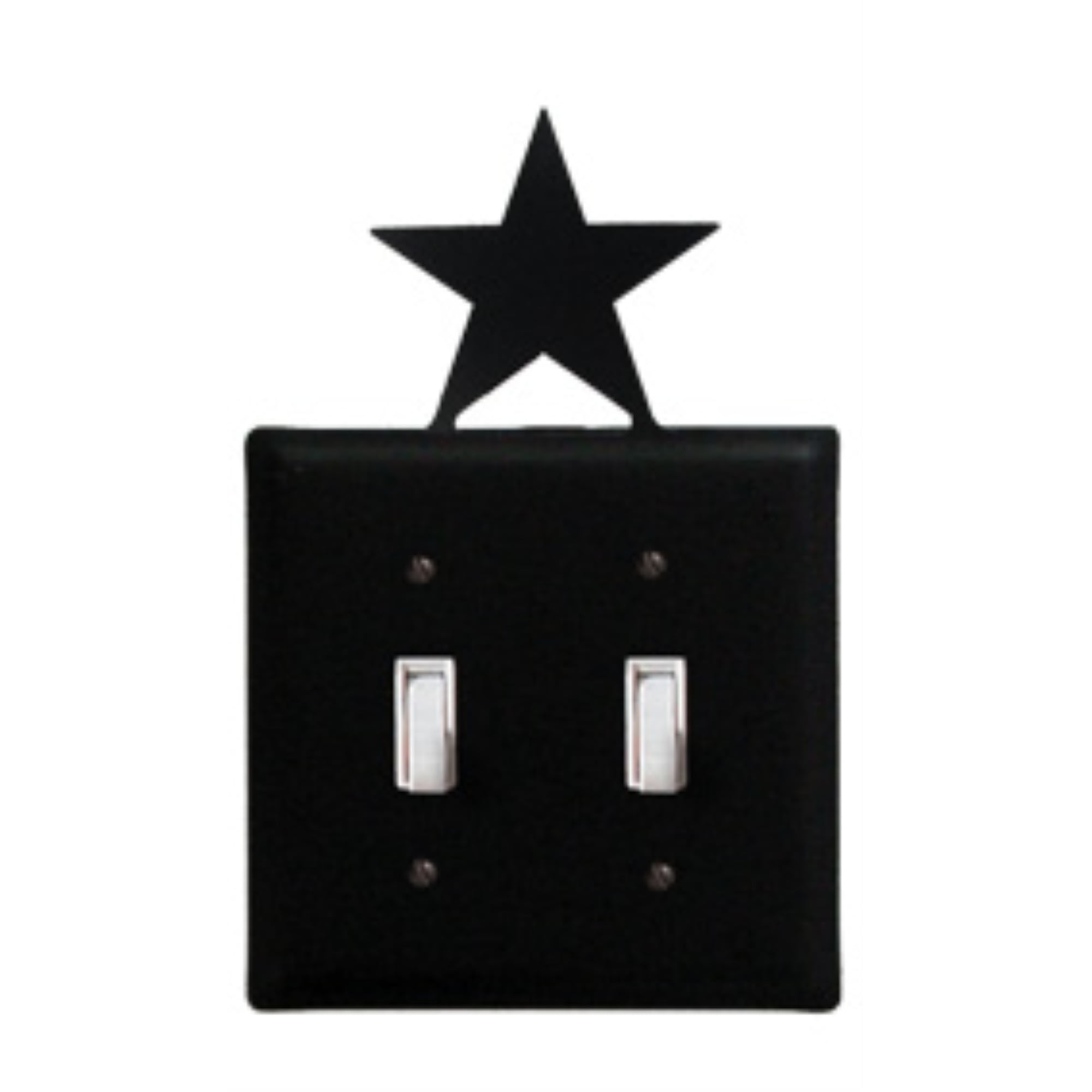 Star - Double Switch Cover