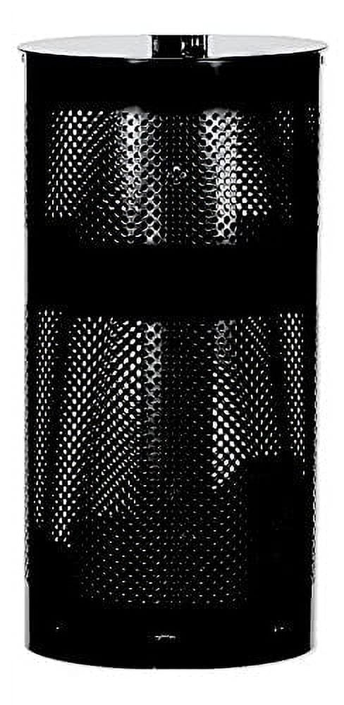 Standard Dog Waste Station / Tie_Handle Roll (Matte Black)