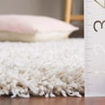 thumbnail image 5 of SAFAVIEH Hudson Jacques Solid Shag Area Rug, Ivory, 4' x 6', 5 of 11