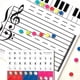 thumbnail image 4 of Pizarra Magnética De Borrado En Seco, Borad De Lectura De Notas Para Lecciones De Música, Profesor De Piano, Aula De Música, Profesor De Música, Regalo De Enseñanza Sweethay HA036326-00, 4 of 6