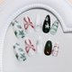 thumbnail image 4 of Uñas postizas Press On GUAACCB 24 piezas, almendra invernal con copos de nieve, 4 of 7