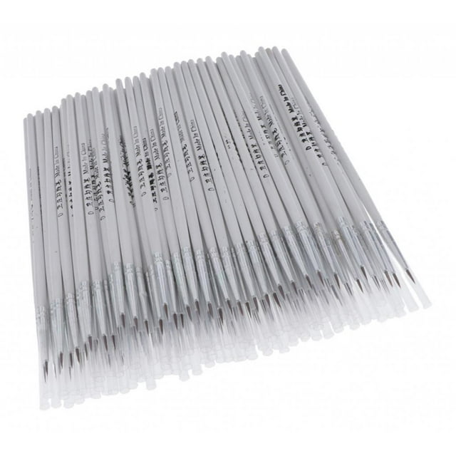 Abbracc Micro Detail Paint Brush Set,100 Tiny Professional Miniature Fine Detail Brushes 7mm