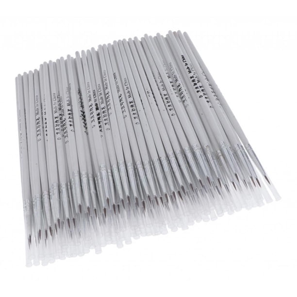 Set de pinceles de microdetalle, 100 pinceles miniatura profesionales de detalle fino 7mm