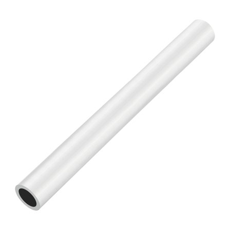 Uxcell 6063 Aluminum Tubing Round Tube 1.57"(40mm) OD x 1.34"(34mm) ID 18"(457.2mm) Length Metal Straight Pipe for Industrial, DIY Craft, Furniture, Decoration, Silver