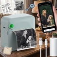 thumbnail image 5 of Mini Sticker Printer,Thermal Printer,Sticker Printer for Photos/Labels/Notes,Inkless Pocket Photo Printer for Learning Assistance,Compatible with iOS&Android(Pink), 5 of 6