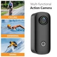 thumbnail image 2 of SJCAM C100 Plus 4K 30m Waterproof Action Camera with 2.4G WiFi, EIS Sports Cam for Helmet & Motorcycle Riding, 2 of 10