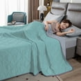 thumbnail image 2 of Yannianjz under $5 Cooling Comforters - Cold Blanket Lightweight and Breathable Comforter for Hot Sleepers Solid Color Blankets Large Bedding All Season Blanket with Double Sided Cold Effect, 2 of 9