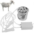 thumbnail image 4 of Stainless Steel Milking Machine, Rubber Impulse Sheep Milking Device, For Milking Machine Cow Sheep Goat Animal EU Plug, 4 of 8