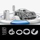 thumbnail image 1 of Reparación de cerradura de puerta Suuonee, kit de reparación de cerradura de puerta delantera izquierda derecha para PASSAT SEAT TOLEDO LEON AROSA LUPO Amonsee No, 1 of 6