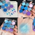thumbnail image 2 of Transparent Acrylic Eye Shadow Palette, 2 of 5