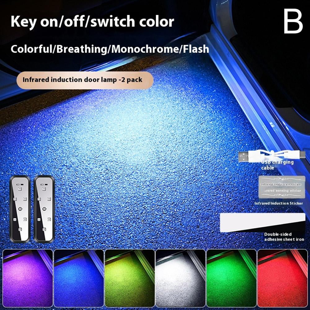 Projecteur De Lumière De Portière De Voiture - Lampe D'avertissement De