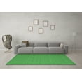 thumbnail image 3 of Ahgly Company Indoor Square Abstract Emerald Green Contemporary Area Rugs, 8' Square, 3 of 4