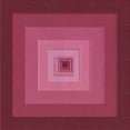 thumbnail image 1 of Ahgly Company Indoor Square Patterned Dark Pink Novelty Area Rugs, 7' Square, 1 of 6