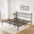 thumbnail image 6 of CONCETTA Metal Platform Bed Frame with Rounded Base & Protective Footpads, Underbed Storage, No Box Spring Needed for Bedroom, King Size, 6 of 8
