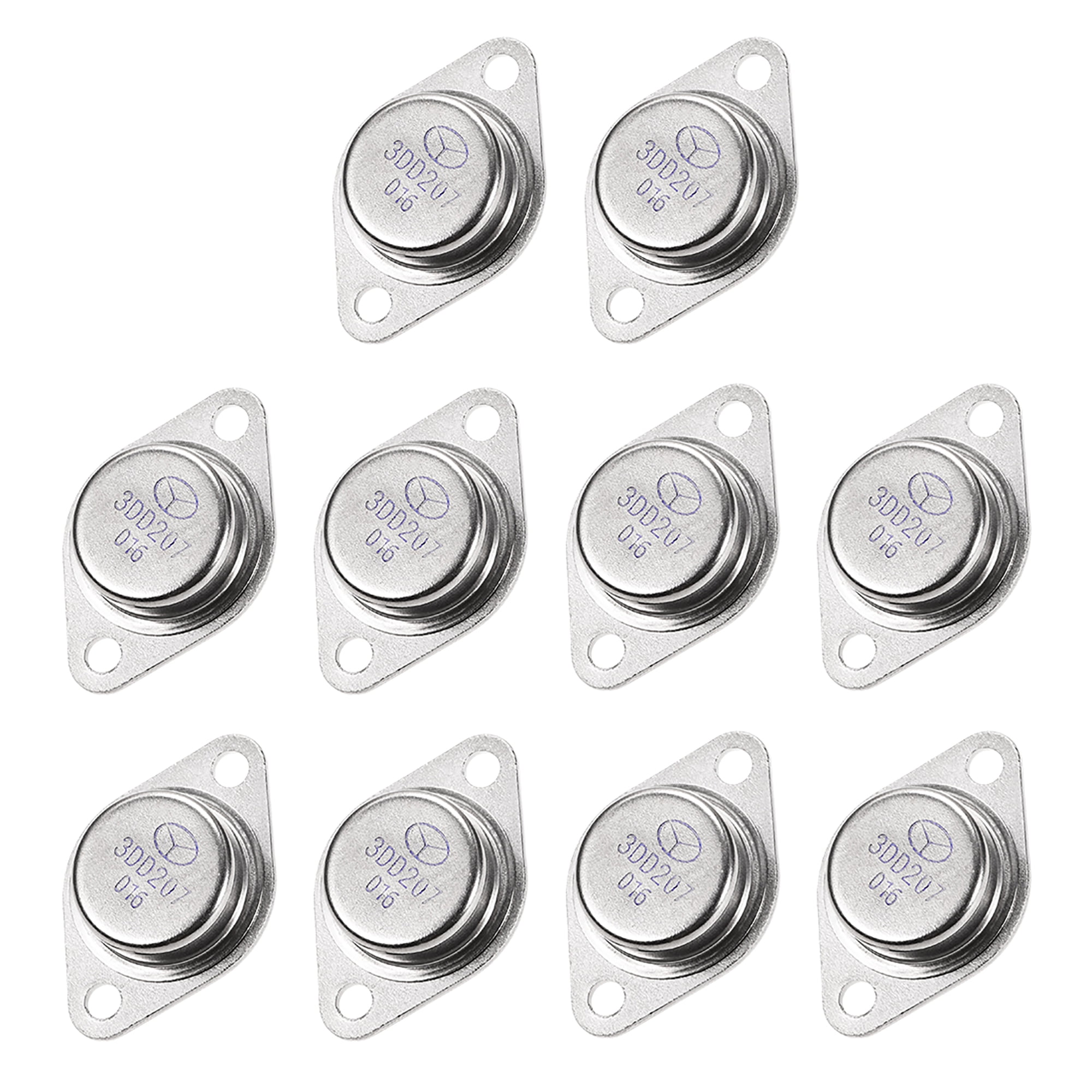 10Pcs 3DD207 TO3 NPN Power Transistors 5A 60V 50W Bipolar (BJT