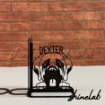 thumbnail image 2 of Shinelab English Mastiff Dog Metal Bookend Dog Lover Name Bookend, Pet Animal Table Bookshelf Decor 5756, 2 of 3