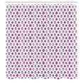 thumbnail image 2 of Ambesonne Romantic Shower Curtain, Flowering Hearts Romance, 69"Wx70"L, Petrol Blue Magenta, 2 of 4