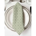 thumbnail image 2 of Cloth Napkins Set of 2 - 20x20 Inches, Sage Green Washable Reusable Table Napkins, Geometric Flower Leaf Diamond Plaid Retro Soft & Absortbent Dining Napkin for Party Wedding Hotel Restaurant, 2 of 8